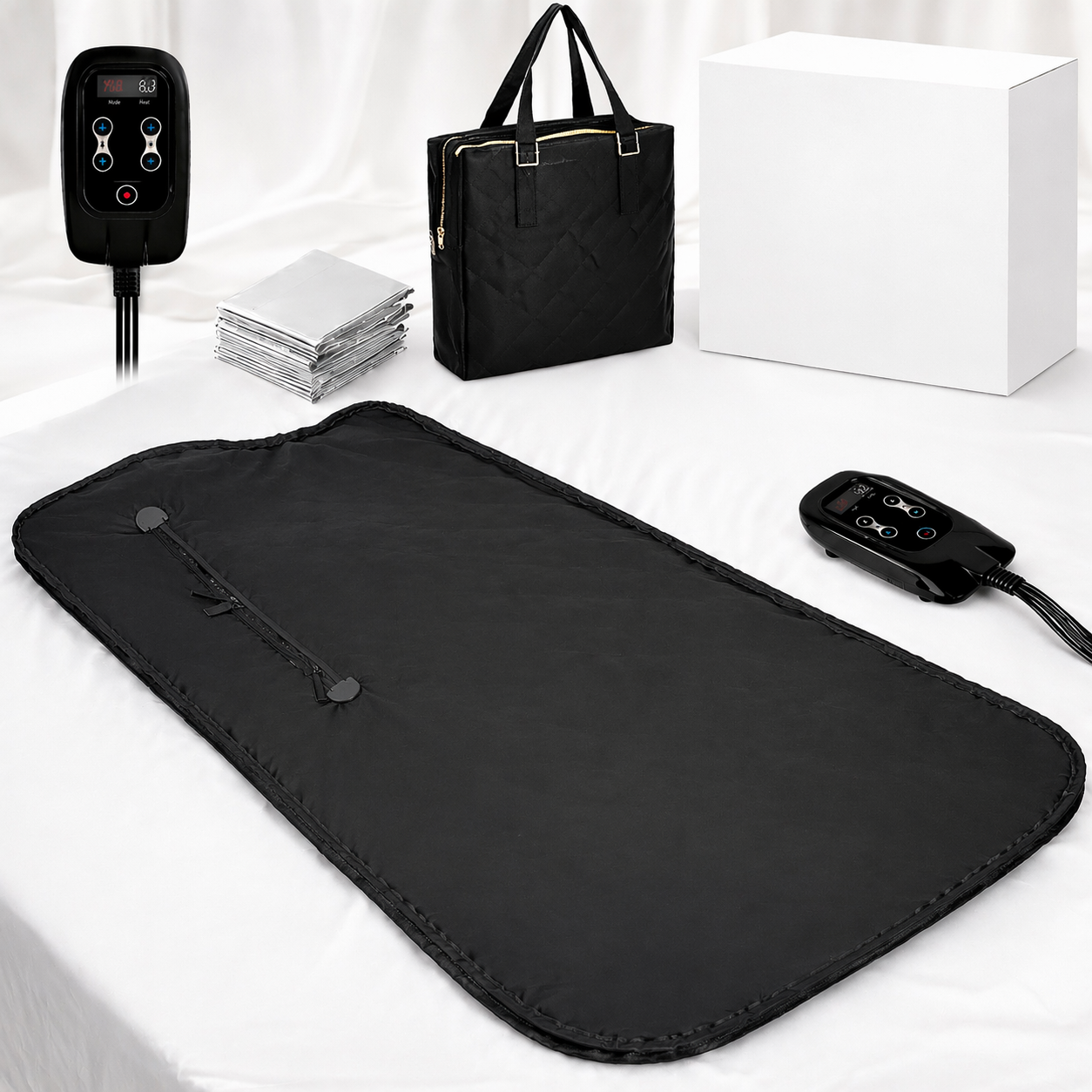 Portable Infrared Sauna Blanket – Home Detox, Weight Loss & Relaxation Therapy System